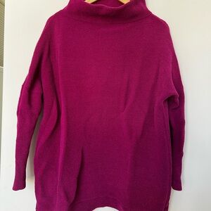 Free People Magenta Sweater
